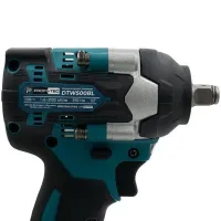 Беспроводной ударный гайковерт Makita DTW500BL 20V 4Ah 2 аккумулятора, Аккумуляторный бесщеточный гайковерт PROFI-TEC 350 Нм с головками в кейсе