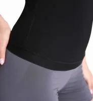 Женская утягивающая майка Sweat Shaper Women's для похудения с эффектом сауны, Майка сауна для занятия спортом для женщин M/L XL/XXL Черная