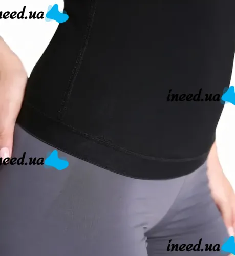 Женская утягивающая майка Sweat Shaper Women's для похудения с эффектом сауны, Майка сауна для занятия спортом для женщин M/L XL/XXL Черная