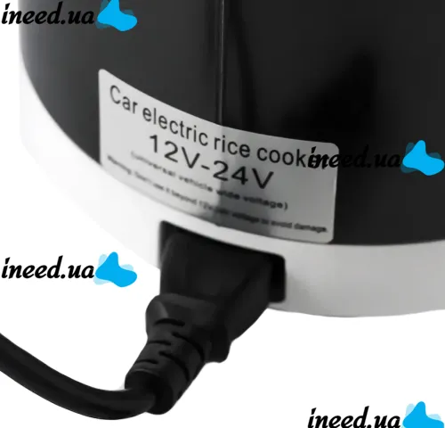Автомобильная мультиварка пароварка Vehicle Rice Cooker AR-1601 1.2 литра 12V 24V от прикуривателя, мультиповар с подогревом 12В 24В для машины