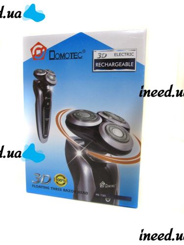 Электробритва Domotec MS-7181, беспроводная бритва