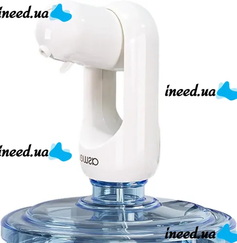 Автоматическая аккумуляторная помпа диспенсер Suction pump AND LY-608 для подачи питьевой воды на бутыль кулера Электрический насос дозатор для бутля
