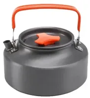 Туристический кухонный набор посуды Camping cooking AL-600 на 15 предметов чайник 3 кастрюли сковорода и кухонные принадлежности в чехле для кемпинга