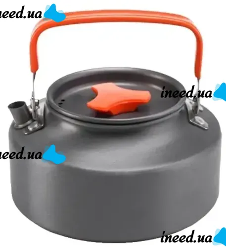 Туристический кухонный набор посуды Camping cooking AL-600 на 15 предметов чайник 3 кастрюли сковорода и кухонные принадлежности в чехле для кемпинга