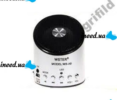 Мини портативная MP3 колонка от USB FM WS-A9