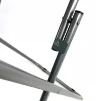 Туристический раскладной квадратный стол Square Folding Table 60х60х70 см для пикника, Складной алюминиевый столик МДФ для кемпинга Коричневый