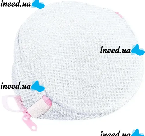 Универсальный сетчатый чехол контейнер Mesh Laundry Bag для стирки нижнего белья 13x16 см Органайзер мешок для стиральной машины защита от деформации