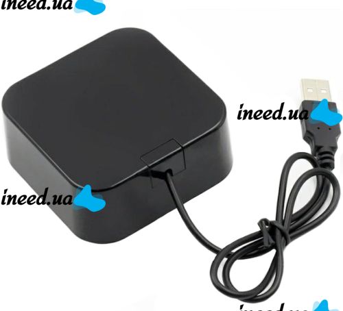Разветвитель USB Hub Combo C329 7в1 MicroSD MS M2 MMC, Концентратор хаб картридер 3 юсб порта до 480 Мбит/с для компьютера и ноутбука Черный