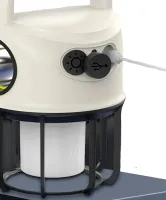 Кемпинговый аккумуляторный фонарь X-BALOG BL-7677B  с функцией повербанка 5W, Аккумуляторная лампа с Power Bank QS-695 фонарик для кемпинга QS-695