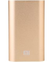 Портативное зарядное устройство Xiaomi MI Power Bank 20800 mAh внешний аккумулятор, зарядка для телефона IOS Android повербанк 2.1А USB Золотой