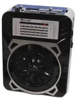 Аккумуляторный радиоприемник Golon RX-9133 с фонариком и встроенным плеером SD, USB, от сети с аккумулятором, FM Радио приемник Колонка на батарейках
