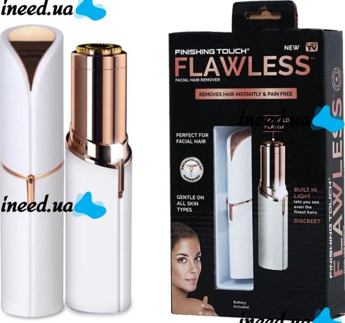 Женский эпилятор для лица Finishing Touch Flawless карманный триммер электробритва в виде помады для удаления волос на батарейках