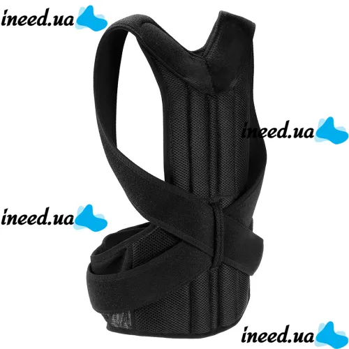 Фиксирующий корректор правильной осанки Back Pain Need Help Грудопоясничный корсет для выравнивания спины и плеч, бандаж, жилет пояс для позвоночника