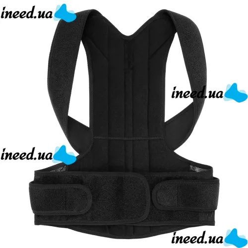 Фиксирующий корректор правильной осанки Back Pain Need Help Грудопоясничный корсет для выравнивания спины и плеч, бандаж, жилет пояс для позвоночника