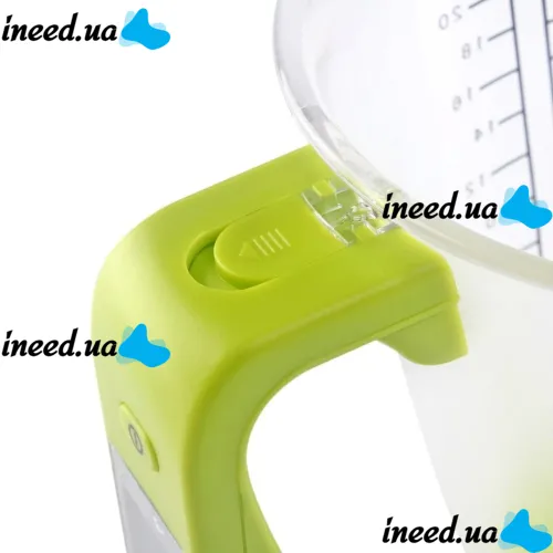 Электронная мерная чаша весы Digital Scale with Measuring Cup SP-001 600мл, Кухонный мерный стакан с весами и встроенным термометром SP001 для дома