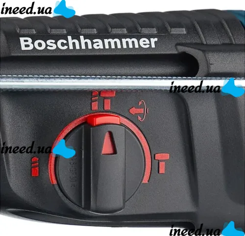 Сетевой перфоратор Bosch Professional GBH 2-26 DRE 800W со сменным зубчатым патроном для проделывания штроб, Электроперфоратор Бош 800Вт в чемодане