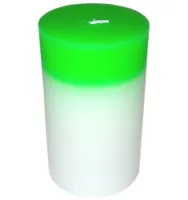 Декоративна воскова свічка хамелеон Candled Magic EL-2327 з RGB підсвічуванням 7 кольорів з справжнім вогнем, Магічна LED Свічка, яка змінює світло