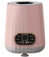 Автоматичний шейкер підігрівач молока Baby Milk Shaker HK-066 для дитячих пляшечок акумуляторний з дисплеєм і підтримкою температури HH-9866