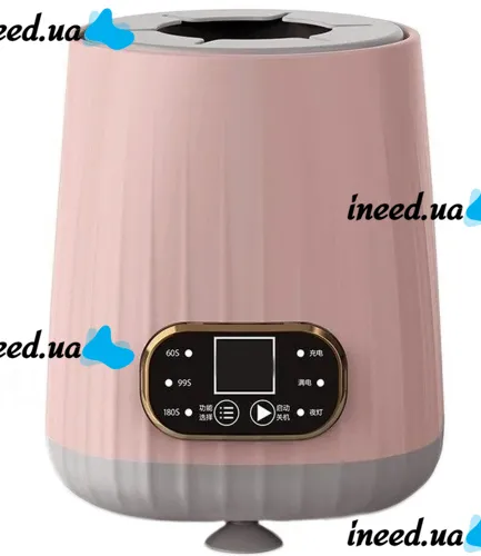 Автоматичний шейкер підігрівач молока Baby Milk Shaker HK-066 для дитячих пляшечок акумуляторний з дисплеєм і підтримкою температури HH-9866