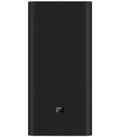Portable Charger Xiaomi MI Power Bank 20800 mAh External Battery, Charging for IOS Android Phone Powerbank 2.1A USB Black