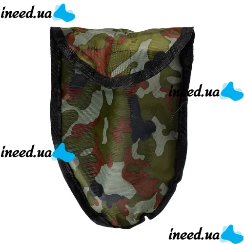 Tourist folding sapper shovel Tramp TR-55, pick, saw, opener with compass 5 in 1 made of steel, Black, tactical, car in a case