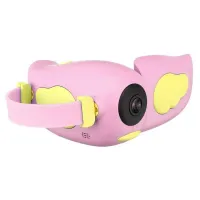 Детская видеокамера Smart Kids Video Camera DV-A100, Цифровая мини камера Птичка с фото видео съёмкой, Фотоаппарат 2" с творческой студией и играми