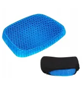Gel orthopedic pillow Gel Egg Sitter with a cover, Cooling gel orthopedic for sitting on a chair, an armchair, in a car with a cover