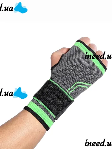 Фиксатор на кисть руки Wrist Support Sibote 9136, Бандаж на запястье от травм и растяжений, Эластичный бинт лангетка для рук с фиксирующим ремнем