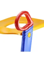 Children Toilet Trainer folding toilet seat with step and handles, Children Toilet Potty with handrails on toilet seat for children
