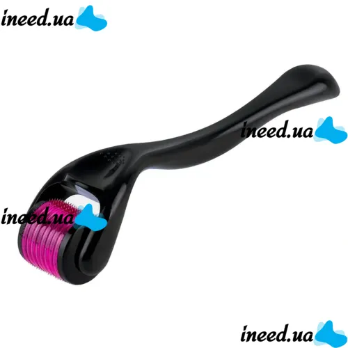 Мезороллер Skin Roller System на 540 титанових голок від зморшок для шкіри, ролер для мікроголкової мезотерапії обличчя і тіла роликовий масажер