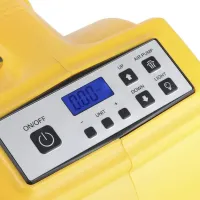 Электрический автомобильный домкрат с компрессором и гайковертом Dewalt ZS3SJ-BC DC12V в кейсе, Набор автомобилиста с насосом 3в1 в чемодане Желтый