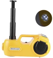 Электрический автомобильный домкрат с компрессором и гайковертом Dewalt ZS3SJ-BC DC12V в кейсе, Набор автомобилиста с насосом 3в1 в чемодане Желтый