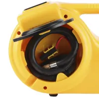 Электрический автомобильный домкрат с компрессором и гайковертом Dewalt ZS3SJ-BC DC12V в кейсе, Набор автомобилиста с насосом 3в1 в чемодане Желтый