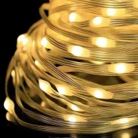 Outdoor Rechargeable Garland dew with Lamp X-Balog CH-515 20 Meters Warm light, Travel Lamp with Garland KXK-828 from USB Warm White