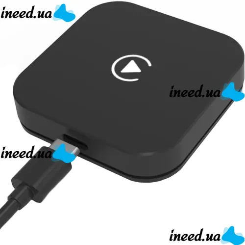 Беспроводной Bluetooth адаптер СarPlay Wireless для беспроводного подключения телефона IOS Android, Автомобильный блютуз карплей iPhone в машину