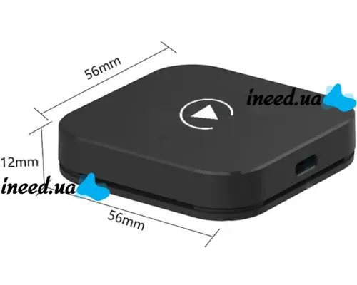 Беспроводной Bluetooth адаптер СarPlay Wireless для беспроводного подключения телефона IOS Android, Автомобильный блютуз карплей iPhone в машину