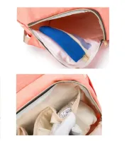 Сумка органайзер для мамы LeQueen Mummy Bag для коляски, рюкзак для мам водостойкий с термокарманами для бутылочек Living Traveling Shar