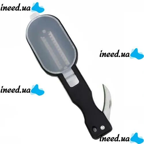 Нож скребок для чистки чешуи рыбы Fish Scales Wiper Cleaning, Ручная рыбочистка с контейнером, Ручной прибор для чистки рыбы с ножем для потрошения