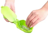 Нож скребок для чистки чешуи рыбы Fish Scales Wiper Cleaning, Ручная рыбочистка с контейнером, Ручной прибор для чистки рыбы с ножем для потрошения