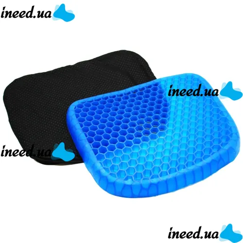 Gel orthopedic pillow Gel Egg Sitter with a cover, Cooling gel orthopedic for sitting on a chair, an armchair, in a car with a cover