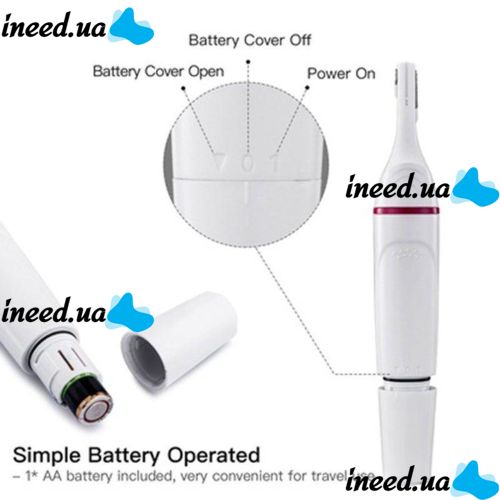 Жіночий Електричний тример Veet Sensitive Precision Expert епілятор для обличчя і тіла, електробритва зі змінними насадками Sweet Sensitive