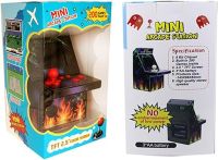 Детская игровая ретро приставка автомат Mini Arcade Station A2 на 200 встроенных игр на батарейках, консоль 8bit с экраном 2.5 дюймов от батареек