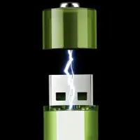 Аккумуляторные перезаряжаемые батарейки USB АА FlyCat 1.5V 1500 mAh 2шт, Пальчиковые аккумуляторы батарейка 1500 мАч зарядка от юсб в кейсе Зеленые