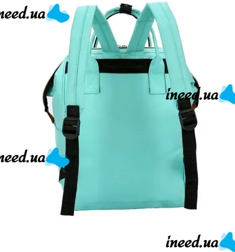 Сумка органайзер для мамы LeQueen Mummy Bag для коляски, рюкзак для мам водостойкий с термокарманами для бутылочек Living Traveling Shar