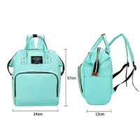 Сумка органайзер для мамы LeQueen Mummy Bag для коляски, рюкзак для мам водостойкий с термокарманами для бутылочек Living Traveling Shar