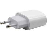 AC Charger Power Adapter Apple USB-C 20W PD Type-C, Power Adapter for iPhone, Charging Unit for iPhone on 1 Port 99254 White