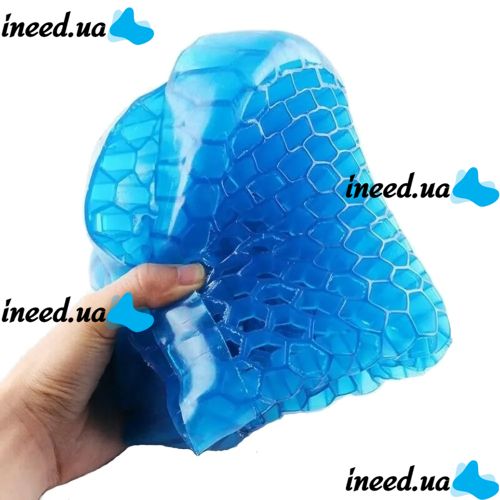 Gel orthopedic pillow Gel Egg Sitter with a cover, Cooling gel orthopedic for sitting on a chair, an armchair, in a car with a cover