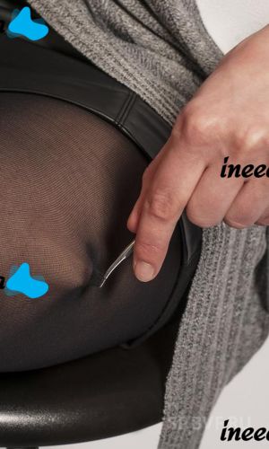 Женские нервущиеся колготки ElaSlim Black 40 Ден, Сверхпрочные колготы ЭлаСлим антизатяжки японская нить с компрессией 40 Den Черные