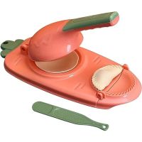 Manual machine for modeling homemade dumplings and dumplings Dumpling Maker 2 in 1, Universal mechanical preform for rolling dough, Dumpling maker