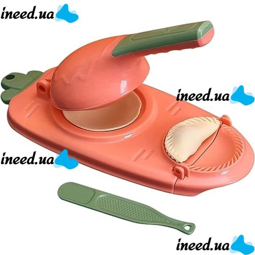 Manual machine for modeling homemade dumplings and dumplings Dumpling Maker 2 in 1, Universal mechanical preform for rolling dough, Dumpling maker